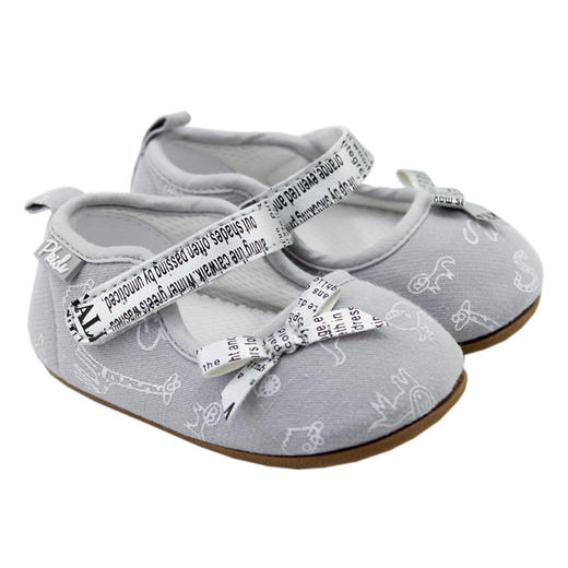 比士尼童鞋春秋款婴幼儿宝宝步前鞋学步鞋魔术贴男宝女宝软底 商品图1