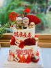双层寿公寿婆奶油蛋糕 下单前请仔细阅读商品详情 商品缩略图0