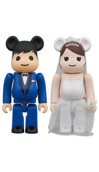 收藏系列 Be@rbrick 100%系列 结婚 4代 商品图1