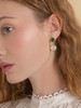 订购6周到｜Vintouch-Malachite & Pearl-孔雀石 珍珠 耳环［意大利设计师] 商品缩略图0