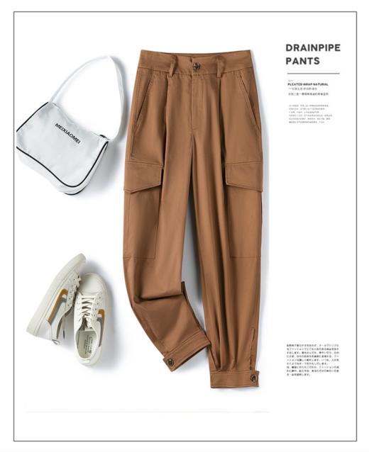 可穿三季 | 凹造型利器 薄款酷飒棉质工装裤 商品图7