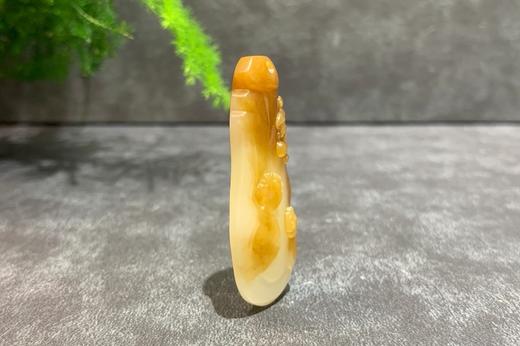 【御珠宫坊】糖白玉花鱼挂件 商品图3