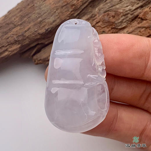 派瑞翡翠 翡翠挂件 冰糯种 无色 商品图2