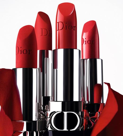 全新迪奥烈艳蓝金唇膏（新）999缎光，999哑光，100号杏仁奶茶色 商品图0