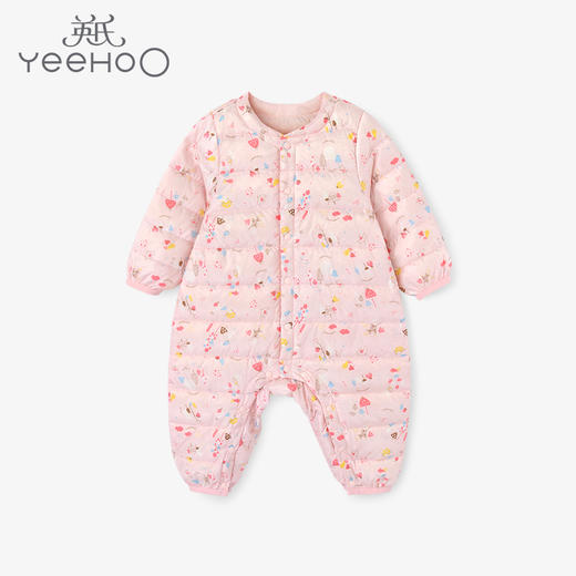 英氏-内衣类（冬）C9粉蘑菇羽胆襟蛤 商品图0