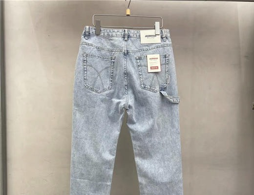 Jasonwood/坚持我的 2021新款时尚宽松直筒牛仔裤男款211117291 商品图2