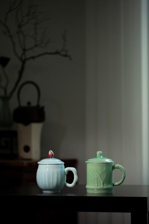 “青正莲明”对杯 商品图2