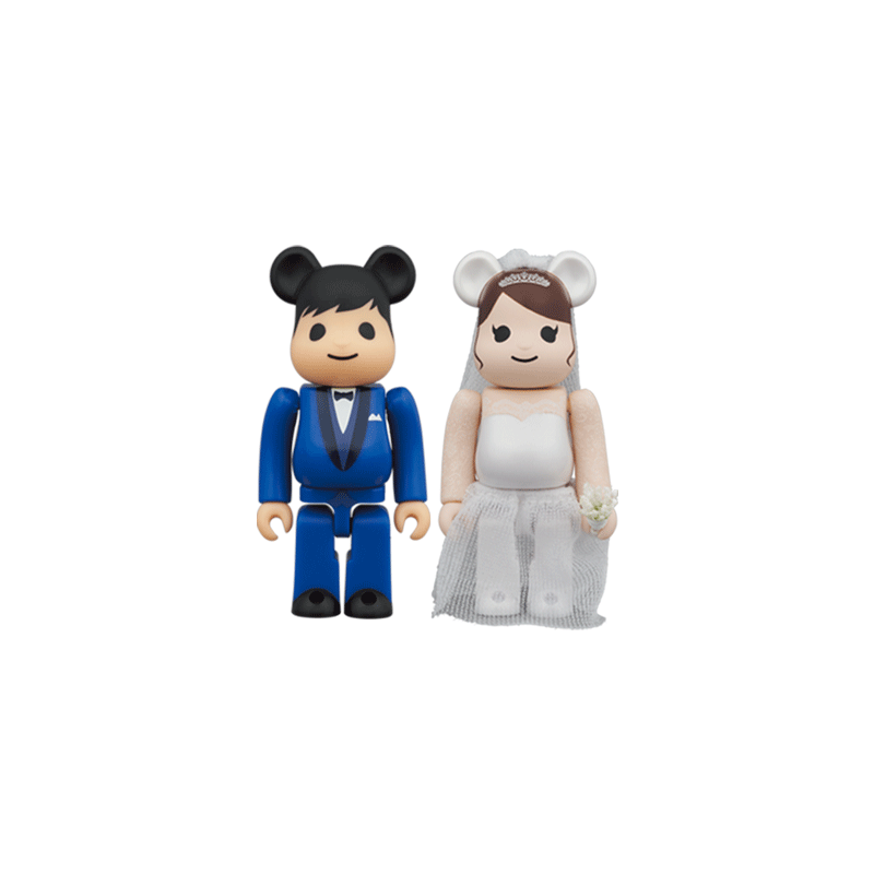 收藏系列 Be@rbrick 100%系列 结婚 4代