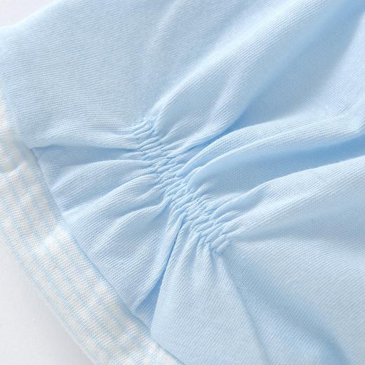 英氏-配饰类（秋）C9粉树叶提花圆帽 婴儿粉 商品图3