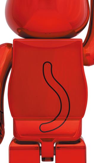 收藏系列 Be@rbrick 1000%系列 千万两红色 商品图2