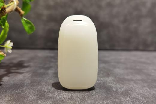 【御珠宫坊】羊脂白玉花牌 商品图1