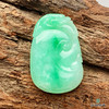 派瑞翡翠 翡翠挂件 冰糯种 淡绿色 商品缩略图3