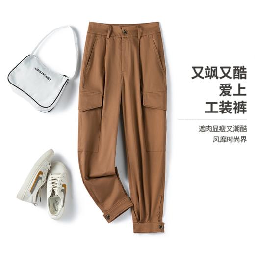 可穿三季 | 凹造型利器 薄款酷飒棉质工装裤 商品图6