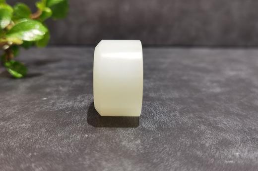 【御珠宫坊】羊脂白玉子料扳指 商品图5