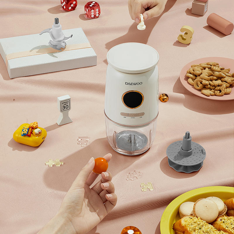 韩国大宇称重辅食机宝宝婴儿无线多功能家用电动小型搅拌料理机