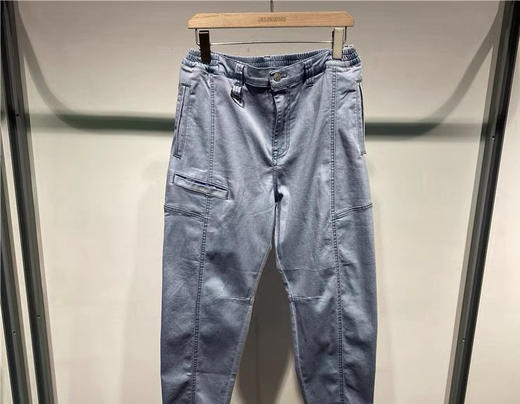 211117290坚持我的/jasonwood男装 2021年夏季新款 工装牛仔长裤 商品图0