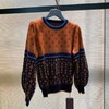 3楼阿玛施AMASS咖花色毛衣 商品缩略图0