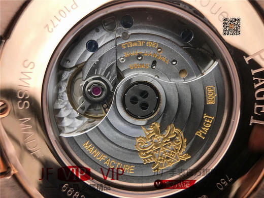 MKS伯爵POLO系列满天星，震撼上市。腕表一共采用564颗施华洛世奇 美钻，枕形表壳镀18k真金 商品图5