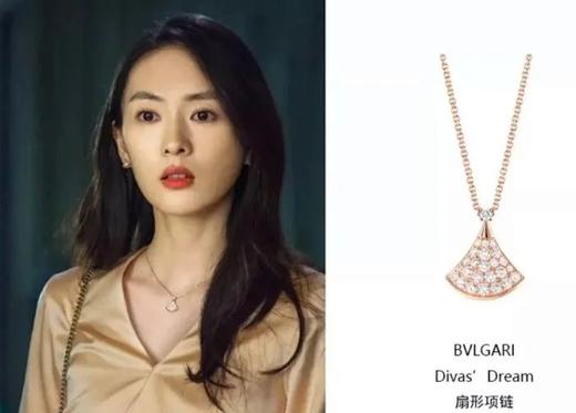 GARI七夕限定款扇子满钻项链，扇子造型配满满的水晶钻，BlingBling闪闪惹人爱！ 商品图3