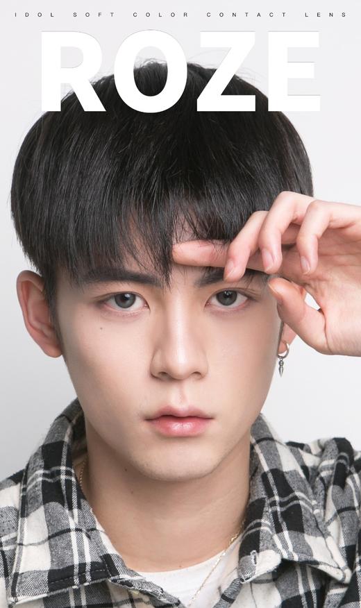 【小红书推荐款】 idol roze（男款系列） 黛蓝灰， 半年抛/直径14.0/着色13.0，116/副212/两副（商品详情任选） 商品图5