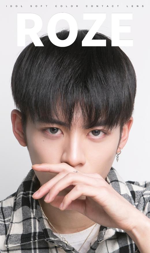 【小红书推荐款】 idol roze（男款系列） 黛蓝灰， 半年抛/直径14.0/着色13.0，116/副212/两副（商品详情任选） 商品图6