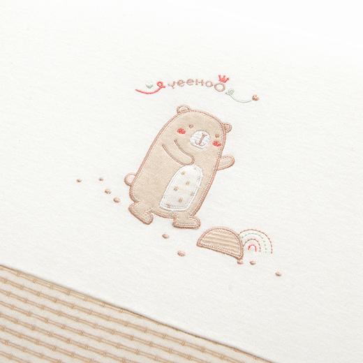 英氏-寝具类（秋）C9有机棉大床包浅石蜡色 商品图2