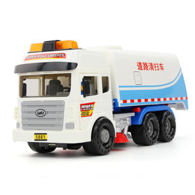 乐飞玩具车男孩儿童惯性垃圾车超大道路清扫车扫地车环卫清洁车DFS-LF-5881-5890-9082-9555-9881