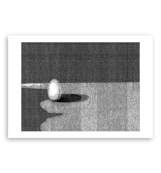 SCC 插画 《Silence02 》微喷复制画 商品图0