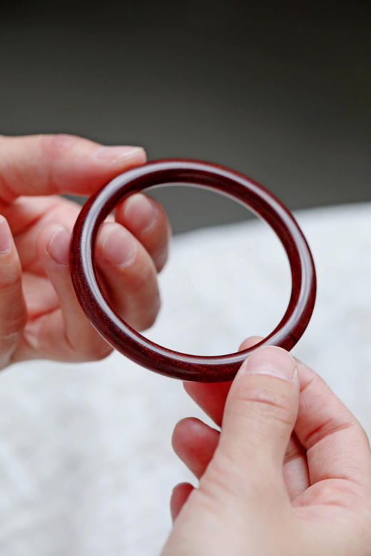 【青山特惠】小叶紫檀手镯内径 55-60mm （拍下可以备注要多大内径）s57 商品图7