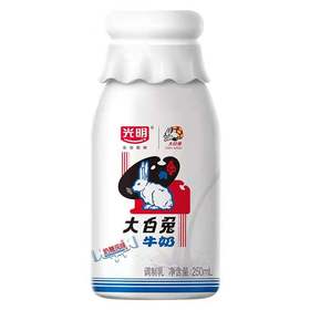光明大白兔牛奶250ml
