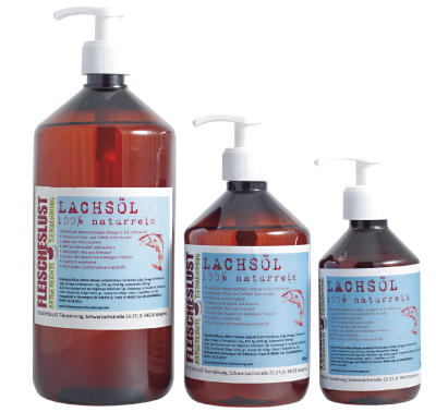 特价 Fleischeslust 三文鱼油 250ml 包装有油渍 商品图0