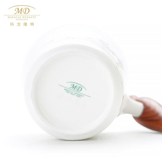 【6F】玛戈隆特西湖盛宴幸福小鸟对杯木把手 骨瓷家用情侣创意 礼盒包装 商品图3