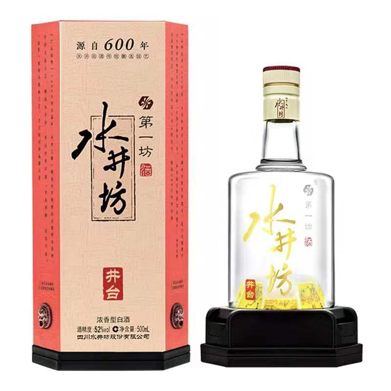 水井坊井台 52度 520ML 单瓶装 浓香型白酒