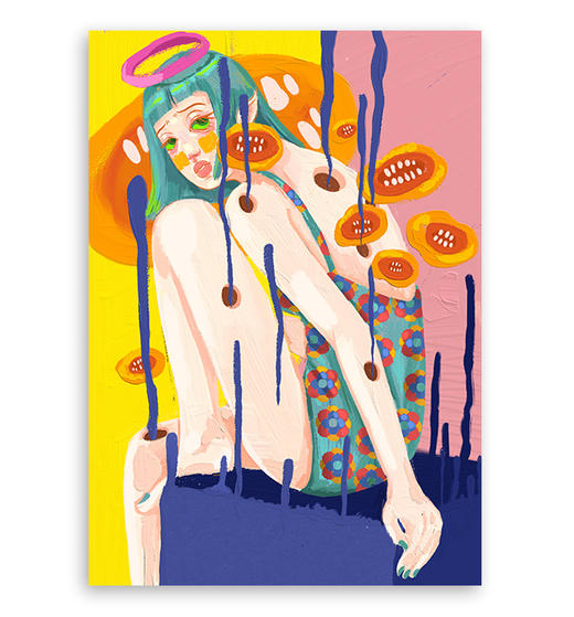 陈大欣｜『求救信号』A4版画 商品图0