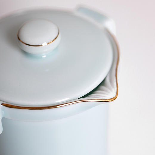 陶瓷便携包日式一壶二杯旅行快客杯白瓷功夫茶具布袋礼盒装 商品图3