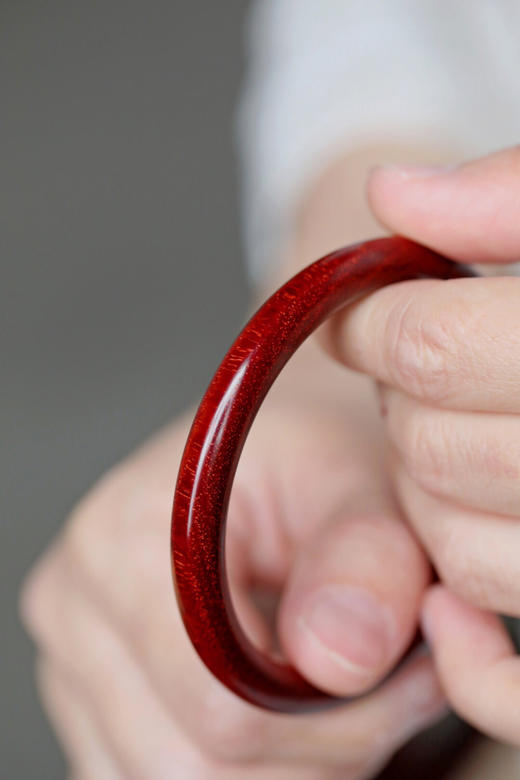 【青山特惠】小叶紫檀手镯内径 55-60mm （拍下可以备注要多大内径）s57 商品图1