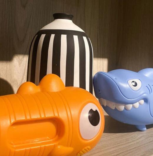 【儿童玩具】抽拉水枪卡通萌趣造型亲子互动对战水炮浴室洗澡户外儿童宝宝 商品图3