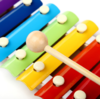 【儿童玩具】木质实木八音敲琴乐器儿童益智打击乐器2-6岁玩具启蒙早教 商品缩略图2