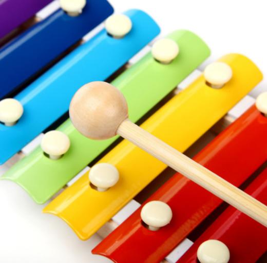 【儿童玩具】木质实木八音敲琴乐器儿童益智打击乐器2-6岁玩具启蒙早教 商品图2