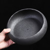 大号黑陶瓷茶洗功夫茶具零配件茶杯洗水洗茶碗水盂笔洗黑色烟灰缸 商品缩略图2