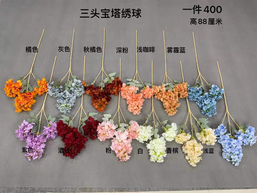 三头宝塔绣球【运费自理】 商品图0