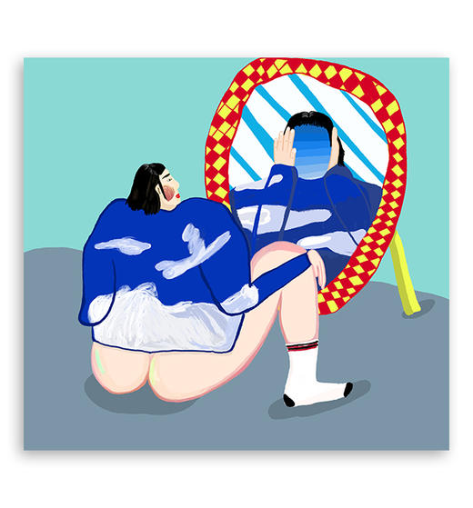 大力『镜子』▏布艺 商品图0