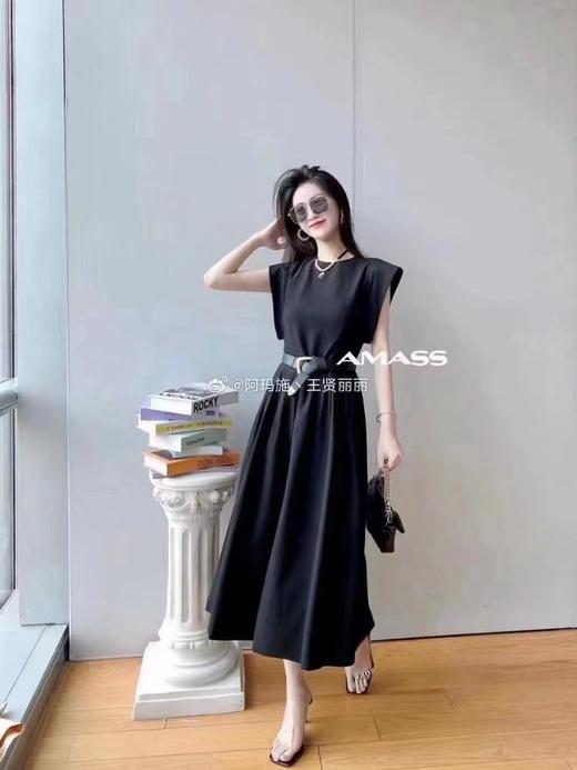 3楼阿玛施AMASS黑色连衣裙 商品图2