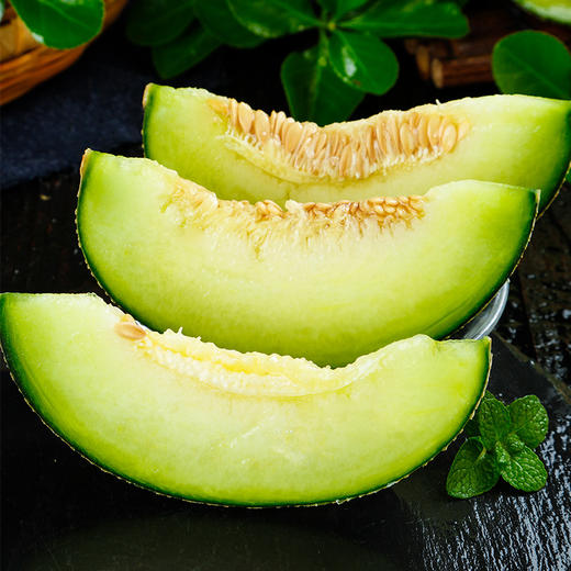 山东玫珑瓜网纹瓜水果哈密瓜香甜多汁5/9斤非西州蜜包售后 商品图1