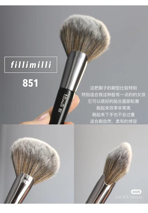王霏霏推荐！韩国FILLIMILLI化妆刷511/822/851 商品图5