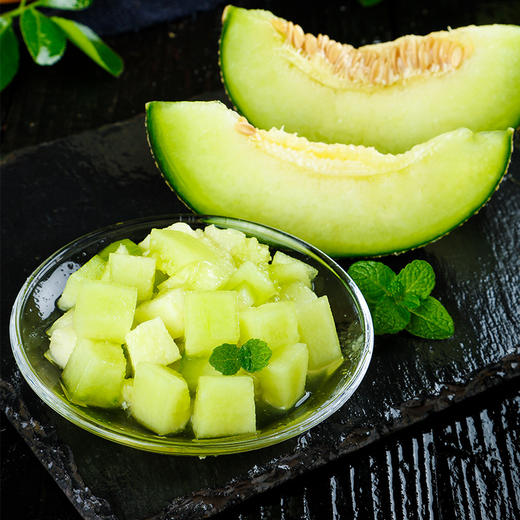 山东玫珑瓜网纹瓜水果哈密瓜香甜多汁5/9斤非西州蜜包售后 商品图4