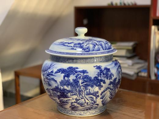 杜芳星：山水大茶叶罐 商品图0