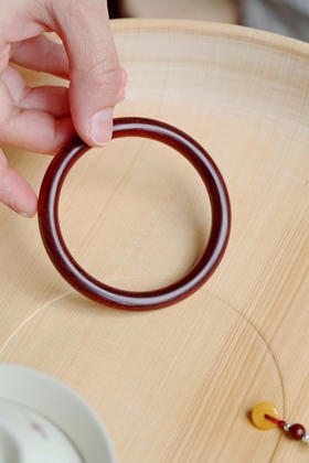 【青山特惠】小叶紫檀手镯内径 55-60mm （拍下可以备注要多大内径）s57