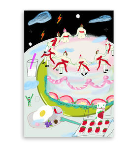 大力『蛋糕做的女孩』▏微喷