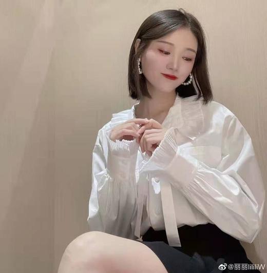 3楼阿玛施AMASS木耳边衬衣 商品图3